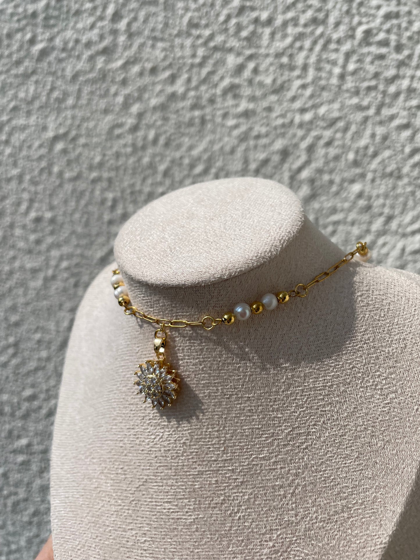 Collier « Soléna » Perles d’eau douce