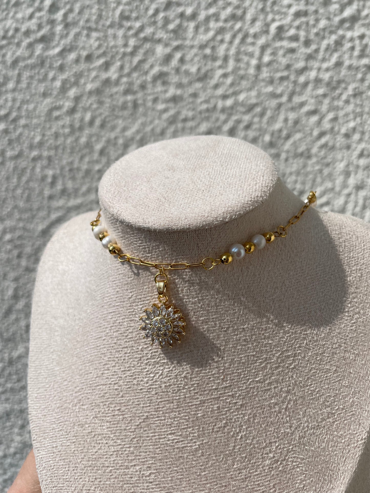 Collier « Soléna » Perles d’eau douce