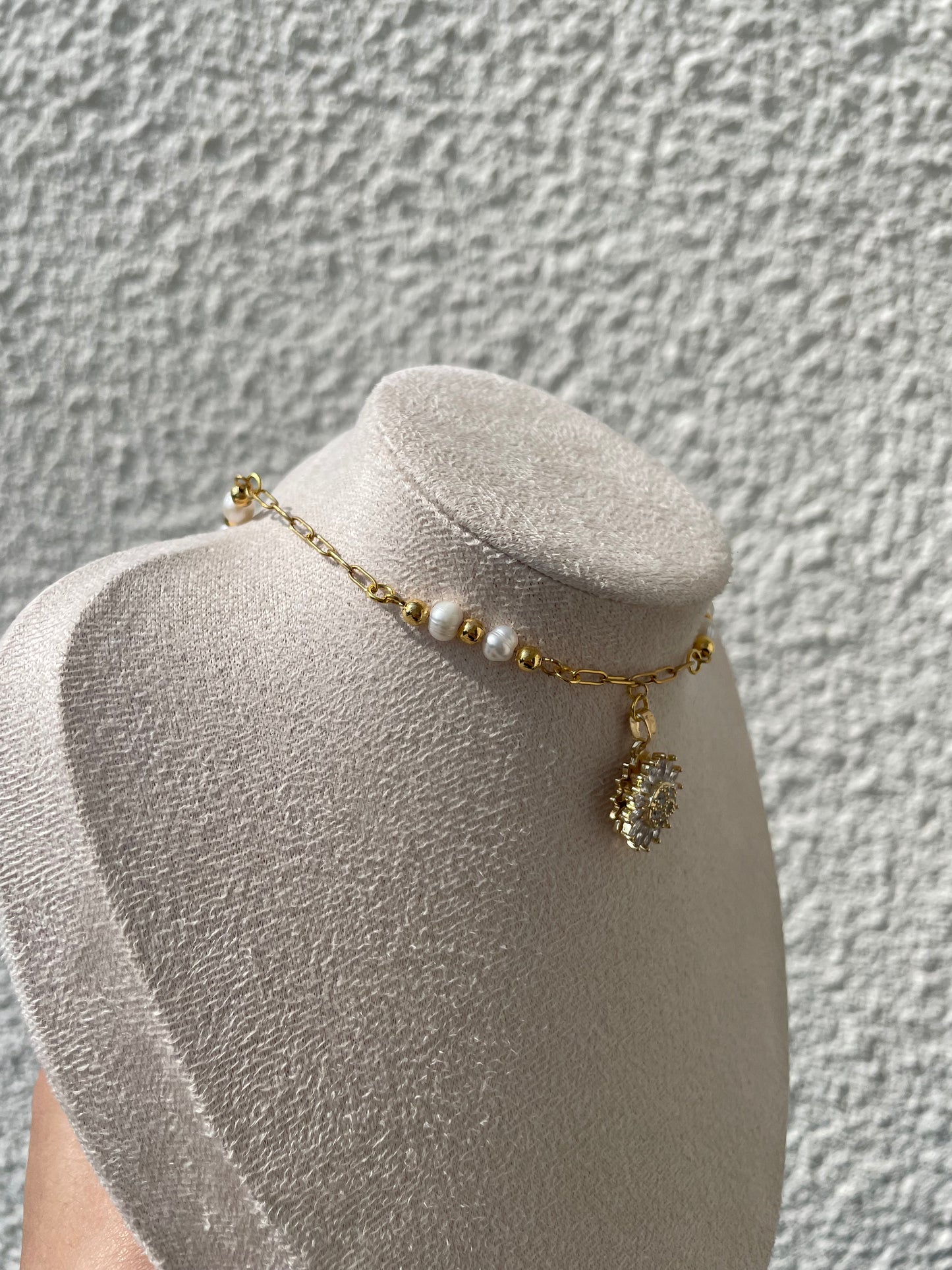 Collier « Soléna » Perles d’eau douce