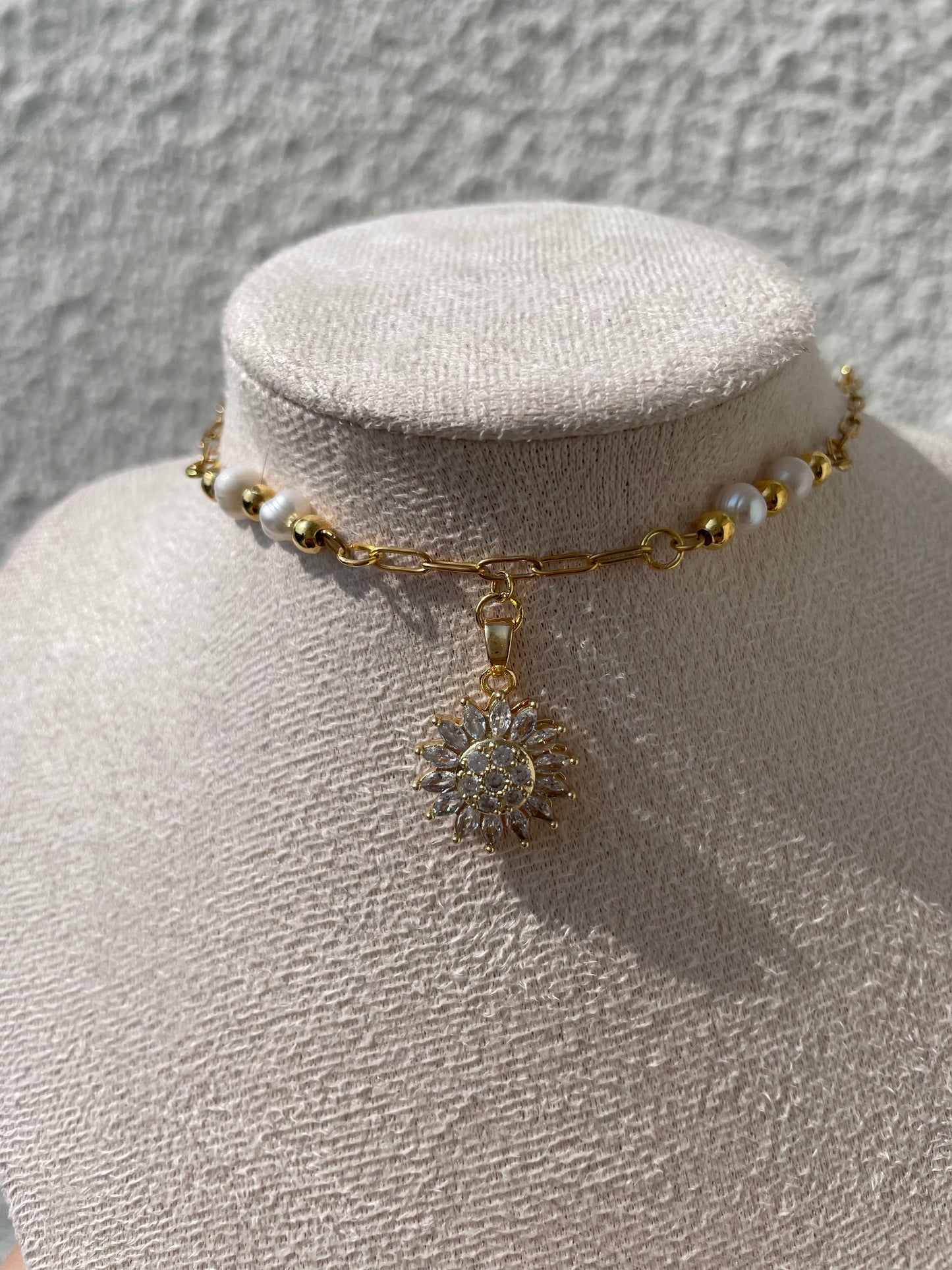 Collier « Soléna » Perles d’eau douce