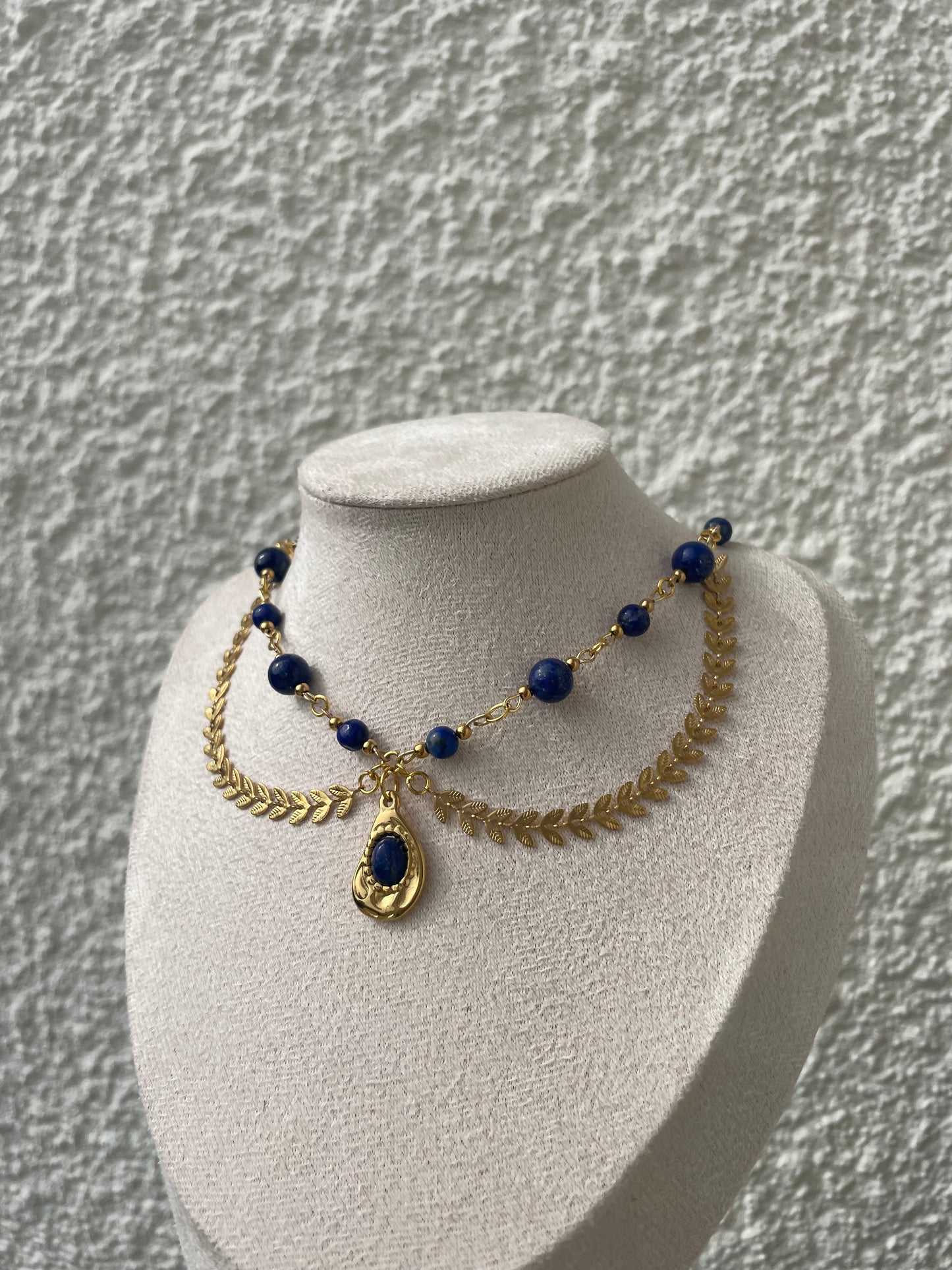 Parure « Étoile de Minuit » Lapis-lazuli